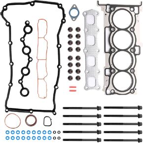 KAX HS26332PT Head Gasket Set & Bolts Competiable with Avenger 2008-2014, Patriot&Compass 2007-2017, Journey 2009-2019, 200 2011-2014, Sebring 2007-2010, Journey, Caliber 2.4L Engine