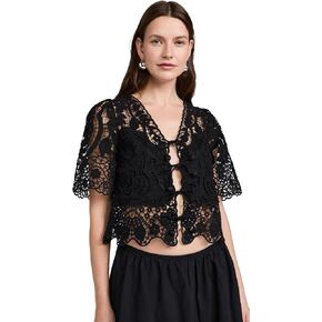 Sea Women's Gianna Lace Tie Top Top