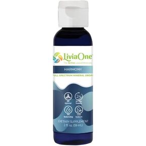Harmony Trace Minerals Concentrate - 72+ Minerals, Ionic Liquid Magnesium, Chloride, Potassium | Low Sodium | Energy, Electrolytes, Hydration - 2oz (Pack of 1)