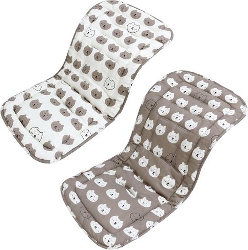 Baby Carriage Cushion, Universal Breathable Stroller Mat, Stroller Cushion for Strollers 100% Cotton, 34x78cm,1 Pack in Kuwait