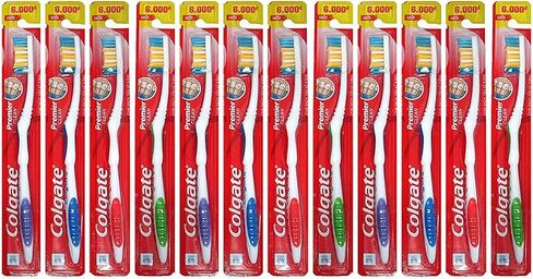 Colgate Toothbrushes Premier Extra Clean ( 12 Toothbrushes) in Saudi Arabia