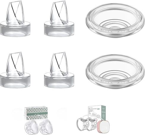 TOVVILD 22mm Breast Pump Parts, Double Bottles Backflow Protector, Compatible with TOVVILD Breast Pump, Spectra Breast Pump Accessories Replacement in Saudi Arabia
