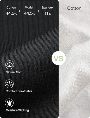 ملخصات ملاكم الملابس الداخلية للرجال 3 حزمة ، ملابس داخلية ناعمة مع حزام Comfortflex ، فتل الرطوبة ، 5 '' in Kuwait