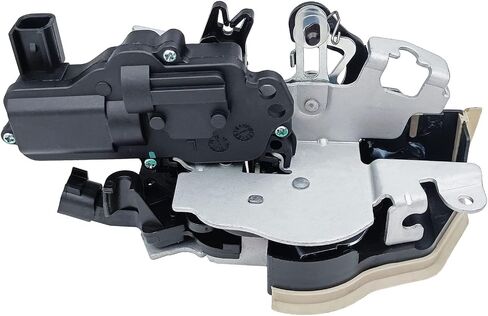 Power Door Lock Actuator with Latch Fits for 2015-2020 Ford F-150 2017-2022 F-250 F-350 Rear Left (Driver Side Rear), Replaces OEM JL3Z-1526413-D, DL329 in Kuwait