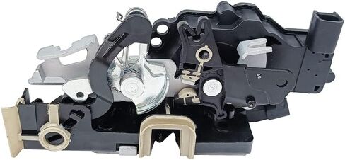 Power Door Lock Actuator with Latch Fits for 2015-2020 Ford F-150 2017-2022 F-250 F-350 Rear Left (Driver Side Rear), Replaces OEM JL3Z-1526413-D, DL329 in Kuwait