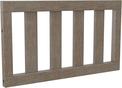 Little Seeds Finch Toddler Rail, Conversion Kit for Crib, Rustic Coffee in Saudi Arabia