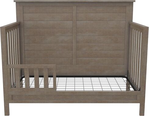 Little Seeds Finch Toddler Rail, Conversion Kit for Crib, Rustic Coffee in Saudi Arabia
