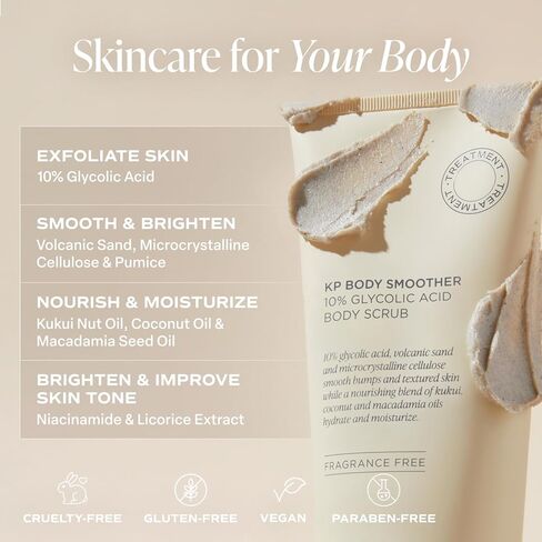 Saltair - KP Body Smoother - Glycolic Exfoliating Skin Scrub in Saudi Arabia