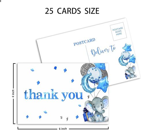 Safari Baby Shower Invitation Set, Fill In Invites Cards, Books For Baby, Thank You, Diaper Raffle, Oh Baby, Each Design 25 Cards & Envelopes (Total 100 Cards) – (bb002-taozhuang) in Saudi Arabia