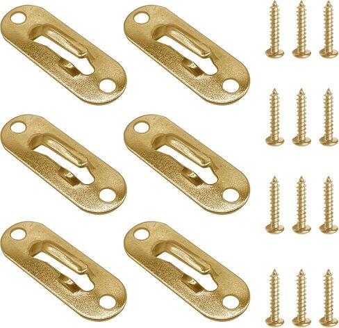 قوس قضيب الستار ، حامل قضيب الستار مع حزمة المسمار (ل 5/16 "قضيب الستار) ، 4pcs ، النيكل in Kuwait