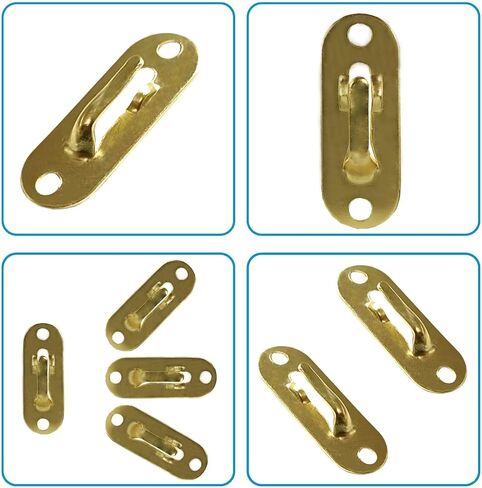 قوس قضيب الستار ، حامل قضيب الستار مع حزمة المسمار (ل 5/16 "قضيب الستار) ، 4pcs ، النيكل in Kuwait