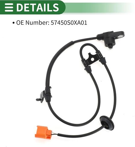 Motoforti ABS Speed ​​Seven Senor ABS Sensor Sensor Anti-Lock Sensor for Honda Odyssey USA Build in Saudi Arabia
