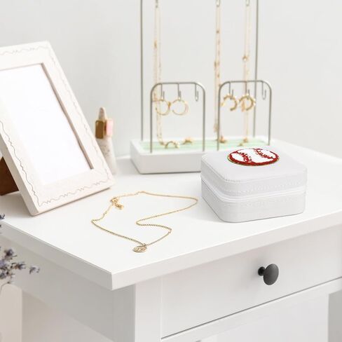 Leinuosen 12 Pack Softball Gifts Case Jewelry for Women ، Gifts Night Night Gifts ، Chenille Jewelry Box for Team ، Trea in Kuwait