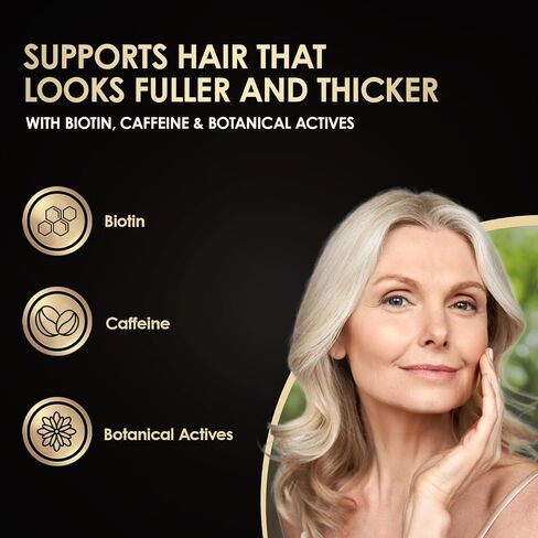 ThickTails Hair Growth Shampoo For Women - For Thinning Hair & Breakage Due to Menopause, Stress, Postpartum Recovery. Anti Hair Loss Shampoo For Hair Regrowth. DHT Blocking Shampoo. Biotin Caffeine in Saudi Arabia