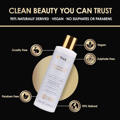 ThickTails Hair Growth Shampoo For Women - For Thinning Hair & Breakage Due to Menopause, Stress, Postpartum Recovery. Anti Hair Loss Shampoo For Hair Regrowth. DHT Blocking Shampoo. Biotin Caffeine in Saudi Arabia