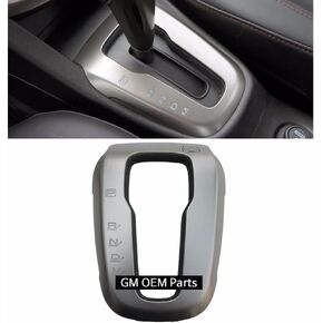 A/T Gear Shift Lever border Cover Silver For GM Chevrolet Sonic 2012+ OEM Parts
