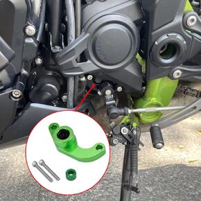 Aluminium Shifting Gear Stabilizer Shift Support Plate (for Kawasaki Vehicle) Z900,Z900RS (All Models) (2018 Onwards) (Black)