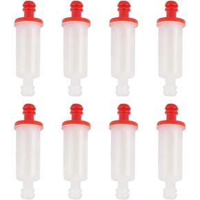 2530009 Fuel Filter 1/4" Fuel Lines Replacement for Sportsman 300 335 400 450 500 550 600 700 850 Polaris Trail Boss 250 325 330 Polaris Magnum 325 (Pack of 8)