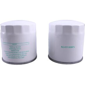 2X Fuel Filter 1J800-43170 1J800-43172 Compatible with Kubota Engine KX040-4 L3301DT L3301F L3560DT L3901DT L3901F L4060DT L47 L4701DT L4701H M6060HD M62 M7060HD MX4800 MX5200 MX5800