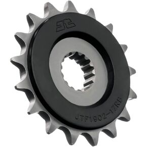 JT Sprockets JTF1902.17RB 17 Tooth Rubber Cushioned Front Countershaft Sprocket, Single