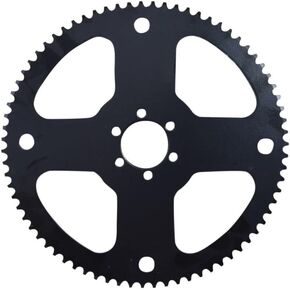 AlveyTech 75 Tooth #35 Chain Rear Wheel Sprocket for the Realtree RT100 Mini Bike - Replacement Durable Metal ATV, Dirt Pit Bikes, Gas Engine Power Scooter, Vehicle Parts, DIY Mount Install
