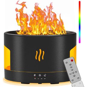 Diffuser Essential Oil Large Room,450ml Diffusers for Home,Essential Oil Diffuser,Bluetooth Speaker,No Water Auto Shut Off,Room,Gifts(Black)…