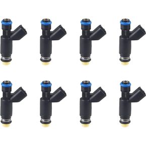 JDMON Compatible with Fuel Injectors Chevy Tahoe Silverado Suburban Avalanche Express 1500 GMC Yukon Sierra Savan 1500 5.3L 2002-2007 Replace 25326903 12580426 Pack of 8