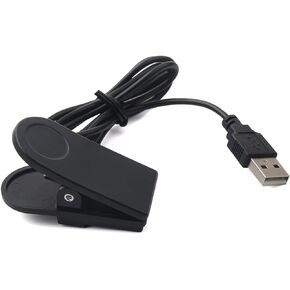 for Garmin Forerunner Charger, Replacement USB Charging Charger Clip Cable for Garmin Forerunner 405CX 405 910XT 310XT Smart Watch USB Charger Clip