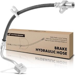 A-Premium Front Passenger Brake Hydraulic Hose Compatible with Select Dodge and Ram Models - Ram 1500 2006-2010, 1500 2011-2018, 1500 Classic 2019