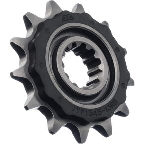 JT Sprockets JTF1345.13RB ضرس عمود المناولة الأمامي المبطن بالمطاط ذو 13 سنًا، فردي