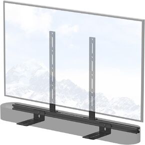 حامل تلفزيون Soundbar عالي التحمل لحامل Sonos Beam Gen 1&2 Soundbar أسفل التلفزيون أو فوق ارتفاع التلفزيون، قم بضبط حامل Soundbar لحامل تلفزيون Sonos Beam مع مجموعة أدوات - تحمل ما يصل إلى 15 رطلاً in Kuwait