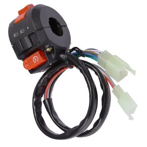 Left Handlebar Start ATV Kill Light Starter Switch Fit for 50cc 70cc 90cc 110cc 125cc Chinese Taotao Sunl Roketa
