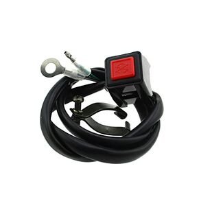 Universal 7/8" 22mm Handlebar Starter Kill Switch Cut Off Stop Switch Push Button for Motorcycles ATV Scooters Snowmobiles