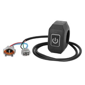 Headlight Kill Switch for Sur Ron Segway X260 X160 Sur-Ron Light Bee X, Plug and Play Waterproof Handlebar Kill Light Switch, Help Save Battery Electric Motorcycle Headlight Switch, White
