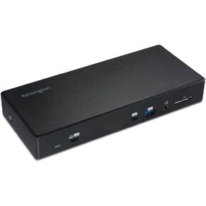 Kensington SD4850P USB-C Docking Station for Dell, HP, Lenovo, Surface, PixelBook, Pixel Slate- Dual 4K Video, 100W PD (K34115NA)