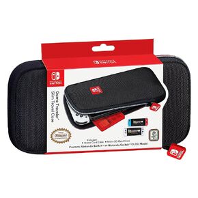 Nintendo Switch Travel Slim Case - Switch Case for Switch OLED and Switch, Bonus Game Cases, Licensed Nintendo Switch Case