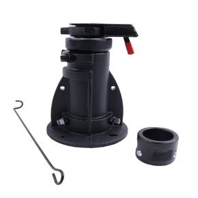 Adjustable Cushioned 5th Wheel Gooseneck Adapter C5G1216 Compatible with Convert-A-Ball King Pin Box of Trailer