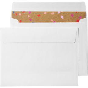 Pack It Chic - 3 5/8" X 5 1/8" (110 Count) A1 White Envelopes Self Seal for RSVP Cards, Thank You Notes, Invitations, Announcements, Gift Cards, and Notecards
