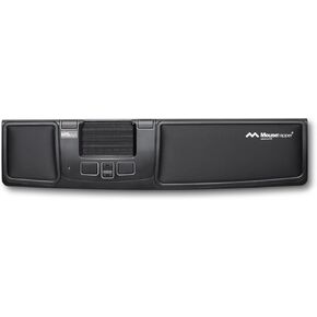 Advance 2.0 Ergonomic USB Trackpad with 6 Customizable Macro Keys and Wrist Rests for Mac or PC - Black (New Model)