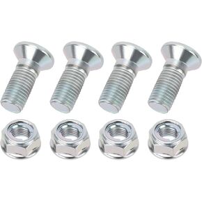 Rear Sprocket Bolt & Nut for Honda TRX400EX TRX400X TRX300EX TRX300X 1993-2014 TRX250R TRX250X ATC250R 1986-1992 OEM# 90114-HM3-A60 90114-HA2-670 90304-GE8-003
