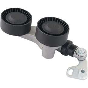 IRONTEK 11281433502 Belt Tensioner Pulley Assembly fit for BMW (2000 540i/ 1998-2001 740i/ 2003-2008 760Li / 2000-2003 X5/ 2007 Alpina B7) #11287515865 38063 49056 12573024