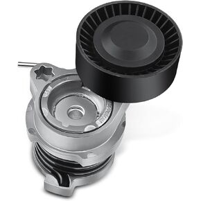A-Premium Belt Tensioner Assembly with Pulley Compatible with BMW 545i 2004-2005 550i 645Ci 650i 745i 745Li 750i 750Li 760i Alpina B7 X5, Replace# 11287549588, 11287505224