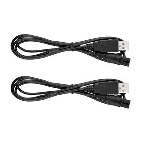 Charger fit for Nicwell/Insmart Cordless Water Flosser, USB Charging Cable Cord Replacement Parts 2-Pack - PDEEY