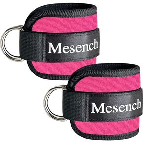 Ankle Straps for Cable Machine Attachments - Gym Ankle Cuff for Kickbacks, Booty Workouts - Ideal for Leg Extensions, Glute Exercises, and Full-Body Workouts - Suitable for Men & Women