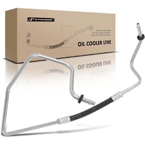 A-Premium Automatic Transmission Oil Cooler Line Hose Assembly Compatible with Chevrolet Silverado 1500, Tahoe, Suburban 1500, Avalanche & GMC Sierra 1500, Yukon, Yukon XL 1500 & Cadillac Escalade