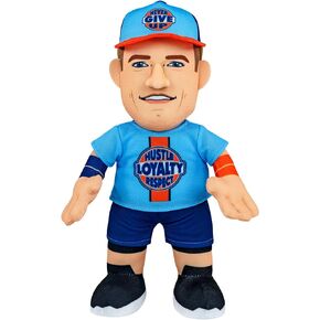 Bleacher Creatures WWE John Cena (Hustle Loyalty Response) شخصية قطيفة مقاس 10 بوصات - أسطورة مصارعة للعب أو العرض