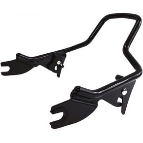 Low Gloss Black Passenger Backrest Short Sissy Bar For Harley Davidson Touring like Street Glide Road King Ultra Electra CVO 09 2009-2023 Detachable Quick Release SissyBar Rear Back Rest ref 54248 09A