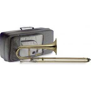 LV-TR4905 Bb Slide Trumpet with Soft Case,gold,silver