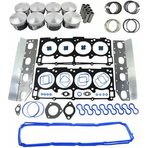 Engine Piston Head Gasket Kit Replacement for 2009-2015 Chrysler Jeep Dodge Ram 5.7L Hemi Part# HS26423PT, 68046210AB, 68046210AA