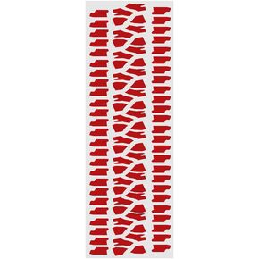 SEADEAR Car Hood Sticker, PVC Car Decorative Sticker Decal Car Styling Stickers Auto Tire Print Pattern Sticker Decor Automotive Exterior Accessories Black